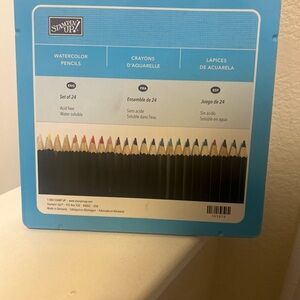 Stampin' Up! Multicolor Watercolor Pencils Set brand new